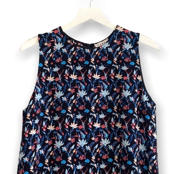 Tanya Taylor Mini Dress,  Floral Adalia Dress, Size 8 - Picture 5 of 14